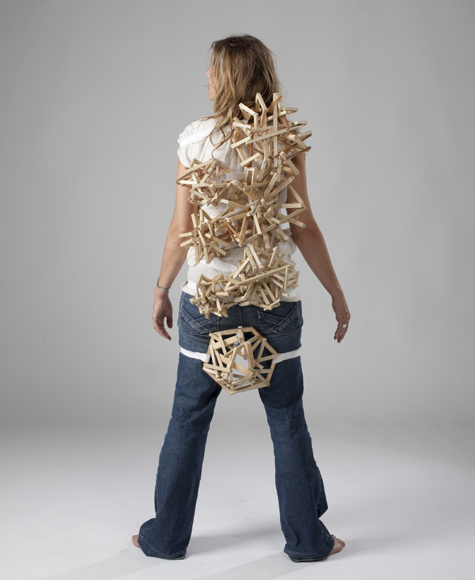 Wearable Sculpture - www.tracyfeatherstone.com